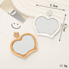 Alloy Crown Mirror Pattern Electroplated Mobile Phone Shell Accessories For Women