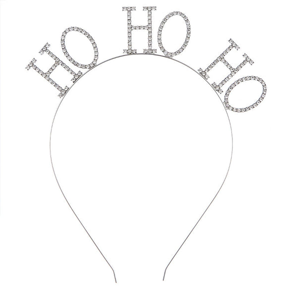 Alloy Crystal Crown Headband Hair Accessories With Antlers Stars Snowflake For Women Electroplated Animal Style