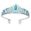 Alloy Crystal Crown Women's Hair Accessories With Electroplating Point Drill