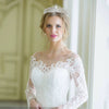 Alloy Crystal Crown Women's Hair Accessories With Electroplating Point Drill