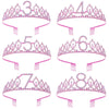 Alloy Crystal Hair Band Hair Accessories For Women With Letters Numbers Text Pattern And Electroplating Process