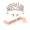 Alloy Crystal Letter Crown Fashion Headband For Women