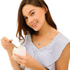 Alloy Crystal Set Women Necklace With Heart Shape Pendant And Cross Chain