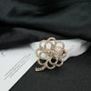 Alloy Diamond Antilight Brooch Fashion Jewelry Accessories
