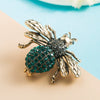 Alloy Diamond Bee Brooch For Women Exaggerated Simple Style Clothing Accessory