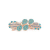 Alloy Diamond Hairpin Spring Clip For Women