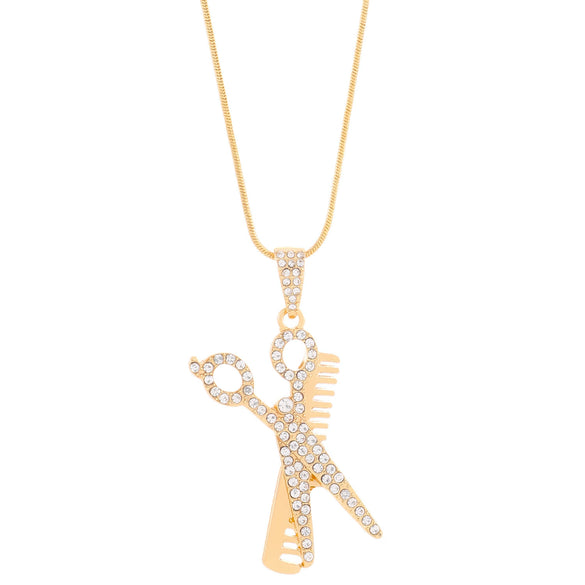 Alloy Diamond Pendant Snake Bone Chain Women's Ins Punk Creative Necklace