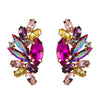 Alloy Diamond Studded Rhinestone Earrings For Women
