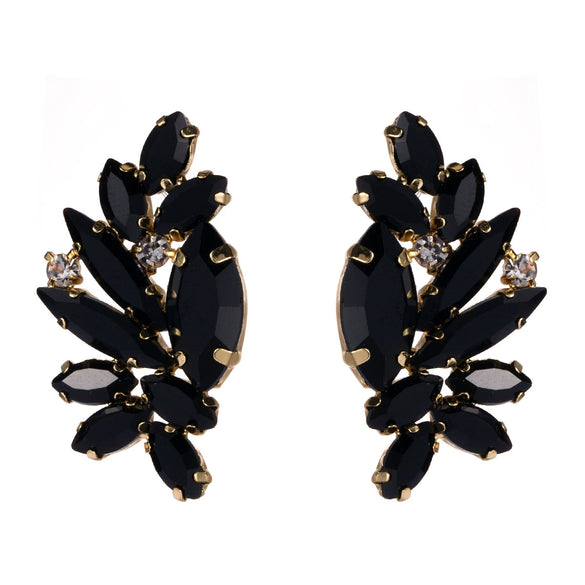 Alloy Diamond Studded Rhinestone Earrings For Women