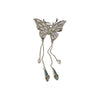 Alloy Diamondencrusted Butterfly Hairpin Hair Accessories For Women