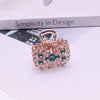 Alloy Diamondencrusted Grabber Bangs Clip Women's Fashion Headwear Bow Hairpin