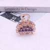 Alloy Diamondencrusted Grabber Bangs Clip Women's Fashion Headwear Bow Hairpin