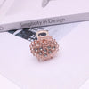 Alloy Diamondencrusted Grabber Bangs Clip Women's Fashion Headwear Bow Hairpin
