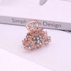 Alloy Diamondencrusted Grabber Bangs Clip Women's Fashion Headwear Bow Hairpin