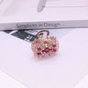 Alloy Diamondencrusted Grabber Bangs Clip Women's Fashion Headwear Bow Hairpin