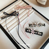 Alloy Diamondencrusted Love Pearl Bow Duckbill Hairpin Light Luxury Hair Accessories Headdress