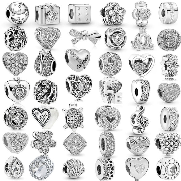 Alloy Diy Bracelet Accessories With Rose Gold Electroplated Large Hole Beads And Totem Pattern