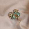 Alloy Dragonfly Brooch Electroplated Minimalist Animal Style