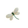 Alloy Dragonfly Brooch With Electroplating Natural Style Animal Pattern For Women