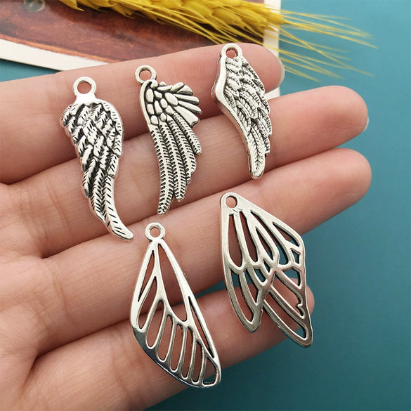 Alloy Dragonfly Wings Jewelry Accessories Pendant Electroplated