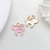 Alloy Dripping Oil Cartoon Style Diy Handmade Jewelry Accessories Pendant Earrings Necklace