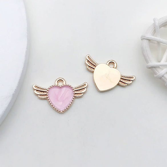 Alloy Dripping Oil Cartoon Style Diy Handmade Jewelry Accessories Pendant Earrings Necklace