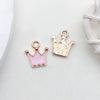 Alloy Dripping Oil Cartoon Style Diy Handmade Jewelry Accessories Pendant Earrings Necklace