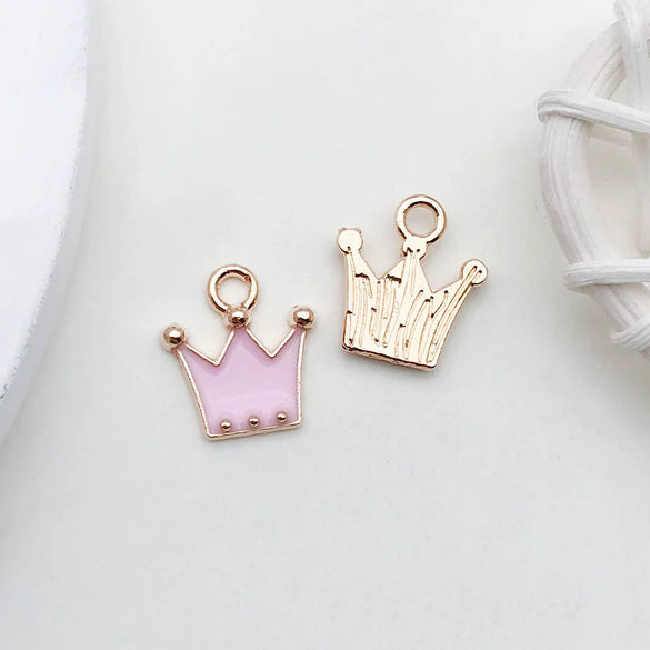 Alloy Dripping Oil Cartoon Style Diy Handmade Jewelry Accessories Pendant Earrings Necklace