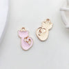 Alloy Dripping Oil Cartoon Style Diy Handmade Jewelry Accessories Pendant Earrings Necklace