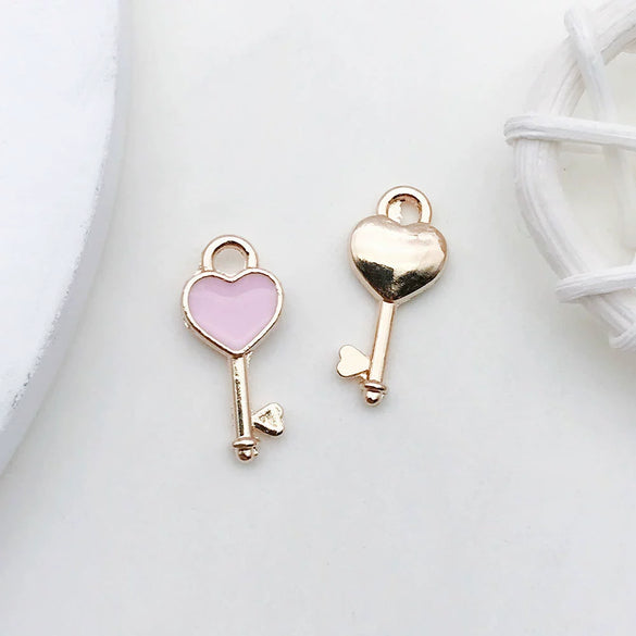 Alloy Dripping Oil Cartoon Style Diy Handmade Jewelry Accessories Pendant Earrings Necklace