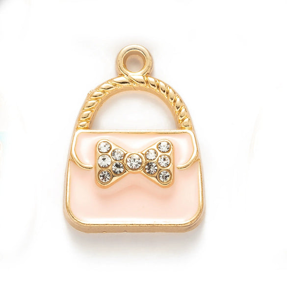 Alloy Dripping Oil Drill Jewelry Accessories Pendant Earrings Hair Accessories Mobile Phone Pendant Key Chain