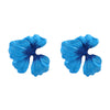 Alloy Dripping Oil Flower Women's Exaggerated Earrings