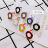 Alloy Dripping Oil Jewelry Accessories Vintage Style Earrings