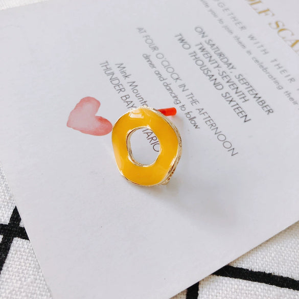 Alloy Dripping Oil Jewelry Accessories Vintage Style Earrings
