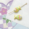 Alloy Dripping Oil Small Fish Beaded Jewelry Bracelet Necklace Mobile Phone Chain Accessories
