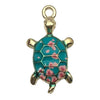 Alloy Dripping Oil Turtle Cartoon Pendant Jewelry Accessories