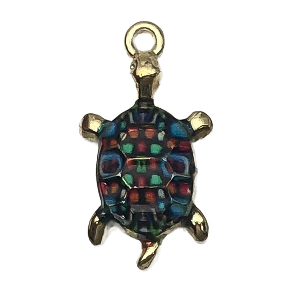 Alloy Dripping Oil Turtle Cartoon Pendant Jewelry Accessories