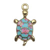 Alloy Dripping Oil Turtle Cartoon Pendant Jewelry Accessories