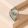 Alloy Drop Shape Diamond Ring For Women