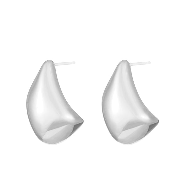 Alloy Drop Shape Electroplated Punk Style Women's Earrings