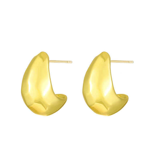 Alloy Drop Shape Electroplated Punk Style Women's Earrings