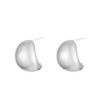 Alloy Drop Shape Electroplated Punk Style Women's Earrings