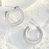 Alloy Drop Shape Electroplated Punk Style Women's Earrings