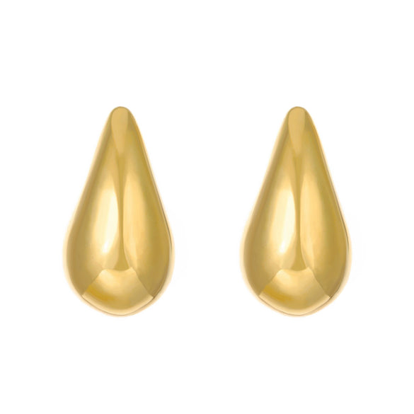 Alloy Drop Shape Electroplated Punk Style Women's Earrings