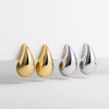 Alloy Drop Shape Electroplated Punk Style Women's Earrings