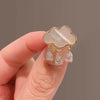 Alloy Drop Shape Electroplated Women's Antiglow Button Collar Cloud Brooch Fixed Clothes Pin Accessories