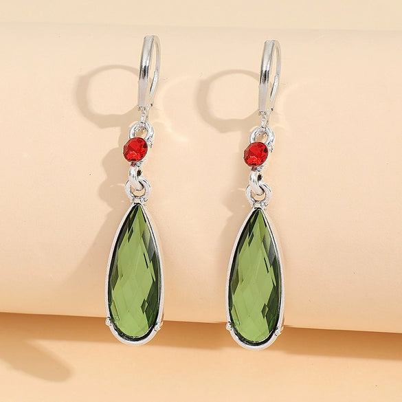 Alloy Drop Shape Fashion Mobile Castle Animation Peripheral Earrings Electroplated