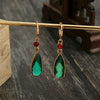 Alloy Drop Shape Fashion Mobile Castle Animation Peripheral Earrings Electroplated