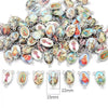Alloy Electroplated Ancient Silver Handmade Diy Retro Pendant For Earrings And Necklace Making Materials