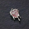 Alloy Electroplated Beaded Butterfly Love Rose Style Bracelet Necklace Accessories Diy Handmade